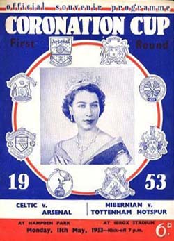 Programme Cover - Coronation Cup First Round