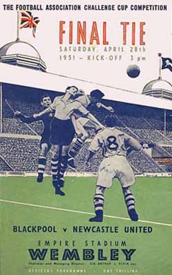 in the toon1892 library... Matchday Programme 28/04/1951 v Blackpool
