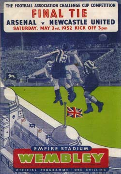 in the toon1892 library... Matchday Programme 03/05/1952 v Arsenal