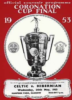Programme Cover - Coronation Cup Final